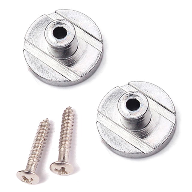 2 Unids Pack Hebillas de árbol de Cuerda de Retención de Cuerda de Guitarra para Bajo Eléctrico