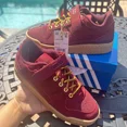thumbnail image 4 of Ad-id-as Forum Low Collegiate Burgundy Gum Men's Athletic Shoes GX7077 Size 5, 4 of 6