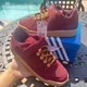 thumbnail image 4 of Ad-id-as Forum Low Collegiate Burgundy Gum Men's Athletic Shoes GX7077 Size 5, 4 of 6