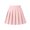 Pink, variant on Kids Elastic Waist Pleated Mini Skirt, Built-in Safety Shorts Flared Tennis Skirt, Soft Lightweight Skort Pink 2-3 Years