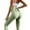 Green, variant on Babysbule Pants for Women Women's High Waist Peach Hip Lifting Fitness Pants Bow Sexy Sports Fitness Pants