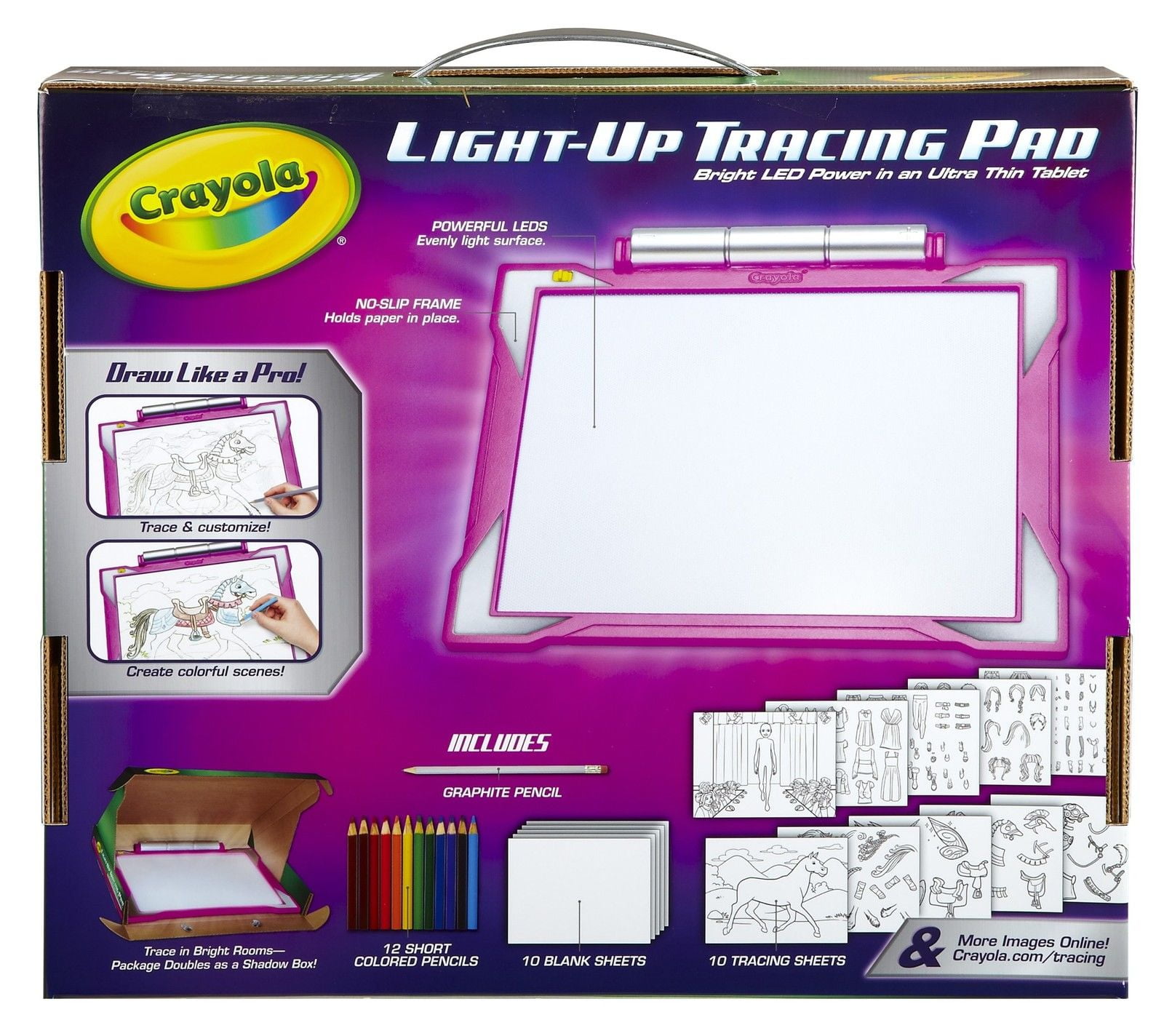 kids light up tracing pad