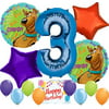 Scooby Doo Party Supplies Fun Balloon Decoration Bundle for 3rd Birthday
