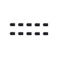 thumbnail image 1 of Rubber Arrowhead 10pcs Prime Durable Sturdy Archery Rubber Arrowhead Target Safety Arrowhead, 1 of 6