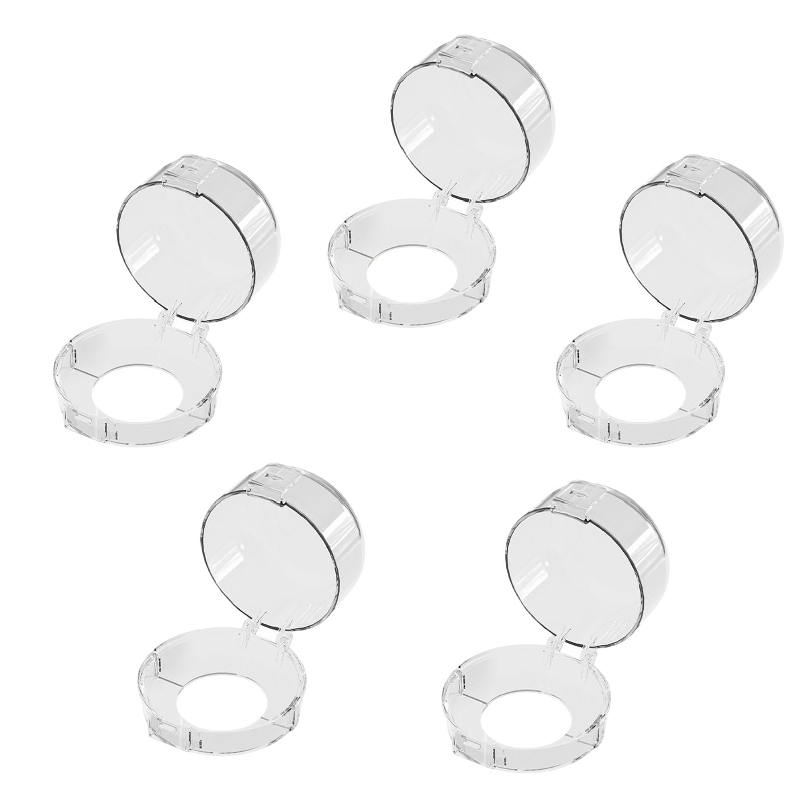 5 Pcs Gas Stove Knob Safety Covers Protective Caps Oven Locks No Tool Installation for Protecting Kids and Pets