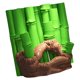 thumbnail image 1 of unbranded 1Ud Cueva De Resina 3D Para Acuario Con De Bambú Color Surtido Para Hábitat, 1 of 6