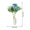 thumbnail image 2 of SPOORYYO Simulated Peony Flower Home Decoration Vase Flower Arrangement Festive Vibes Decoration Wedding Flowers Fake Flowers, 2 of 5