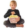thumbnail image 4 of 2 Pcs Plastic Popcorn Boxes Bucket Classic Popcorn Containers for Movie Night 9.25" Square x 5.9" Deep, 4 of 7