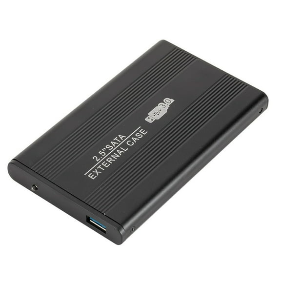 Aluminium SATA to USB 3.0 Hard Disk Enclosure Data Backup Case Box with Storage Bag Replacement for Windows 98/SE/ME/2000