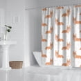 thumbnail image 2 of Cartoon Corgi Shower Curtain 72x84in ,Bathroom Decorative Shower Curtains Set with 12 Hooks,Modern Waterproof Washable Shower Curtain, 2 of 4