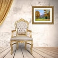 thumbnail image 3 of Chaney, Alan 32x25 Gold Ornate Wood Framed with Double Matting Museum Art Print Titled - October Gold II, 3 of 4