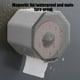 thumbnail image 4 of Fiudx Caja de Toallas de Papel de Pared, Diseño de Tapa Magnética, Fácil Instalación Sin Taladrar, Organizador de Baño Que Ahorra Espacio, Multiusos En Cocina, Oficina, Autocaravana, Tamaño 16 X 14 X, 4 of 6