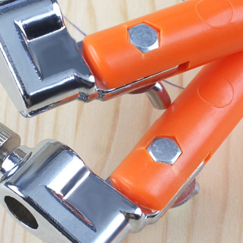 FUEENIRVA Precision Pencil Compasses Orange PP Plastic for Woodworking Tasks 1Pcs 5.9*1.6in