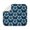 Romantic B, variant on Moroccan Inspired Kitchen Drying Mat - Quick Dry Microfiber Dish Rack Pad - Multipurpose 3-Layer Heat Resistant Mat - Space Saving Foldable Design