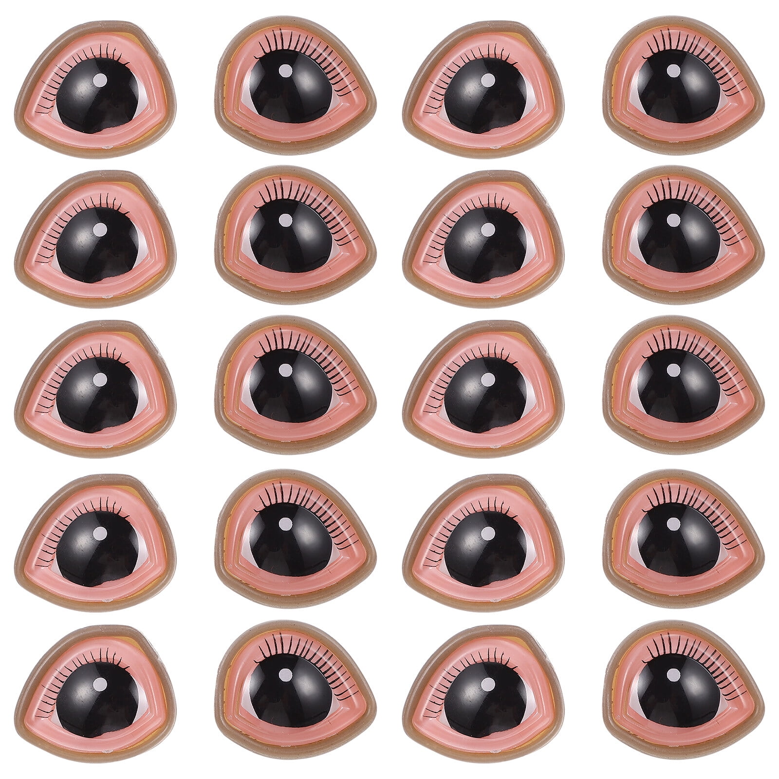 TEHAUX 1100pcs Puppet Eyes Doll Eyes for Crafts Eyeballs for Crafts DIY  Eyes Fake Eye Balls Craft Eyes Fake Eyeball Decors DIY Doll Materials Fake