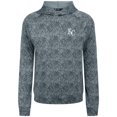 thumbnail image 2 of Men's Levelwear  Gray Kansas City Royals Albatross Raglan Hoodie, 2 of 3