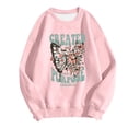 thumbnail image 4 of Tiweut Christian Jesus Sweatshirts for Women Religious Faith God Bible Verse Shirts Boho Butterfly Graphic Pullover Tops,A-Light Pink,Light Pink, 4 of 4