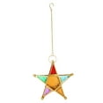 thumbnail image 1 of Coloured Lantern Stand,Moroco Iron Style Coloured Candle Ornament Candle Holder Performance Driven, 1 of 11
