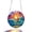 Purple Dream Sunset Tide, variant on 83 Pieces Acrylic Suncatcher Puzzle, Unique Moonlit Dragonfly DIY Kit for Adults, Suitable for hanging in doors, windows, gardens and other places. Size: 7.4 in