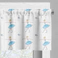 thumbnail image 3 of Ambesonne Ballerina Valance Pack of 2, Slim Blonde Girl Motifs, 42"X18", Multicolor, 3 of 5