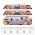 thumbnail image 2 of Hello Kitty 3-Piece Comforter Set for Bedroom, Hello Kitty Bedding Set for Kids Adults, Soft Microfiber Duvet Cover Set with Zipper Closure, 1 Duvet Cover + 2 Pillow Covers, 2 of 8