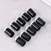 LEORX Finger Sponge Daubers Set Black 10Pcs 1.0Inch