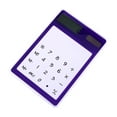 thumbnail image 5 of TABLZONE Portable Solar Calculator with Transparent Touchscreen, Lightweight and for Office, School, and Home Use, 5 of 8