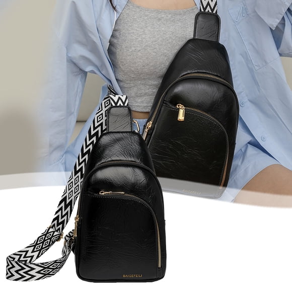 YYHDS Versatile Fashionable Men's Shoulder Bag Small Chest Bag for Travel, Leisure, Work, and Everyday Use in Soft Leather Clearance Sales Today Deals Prime