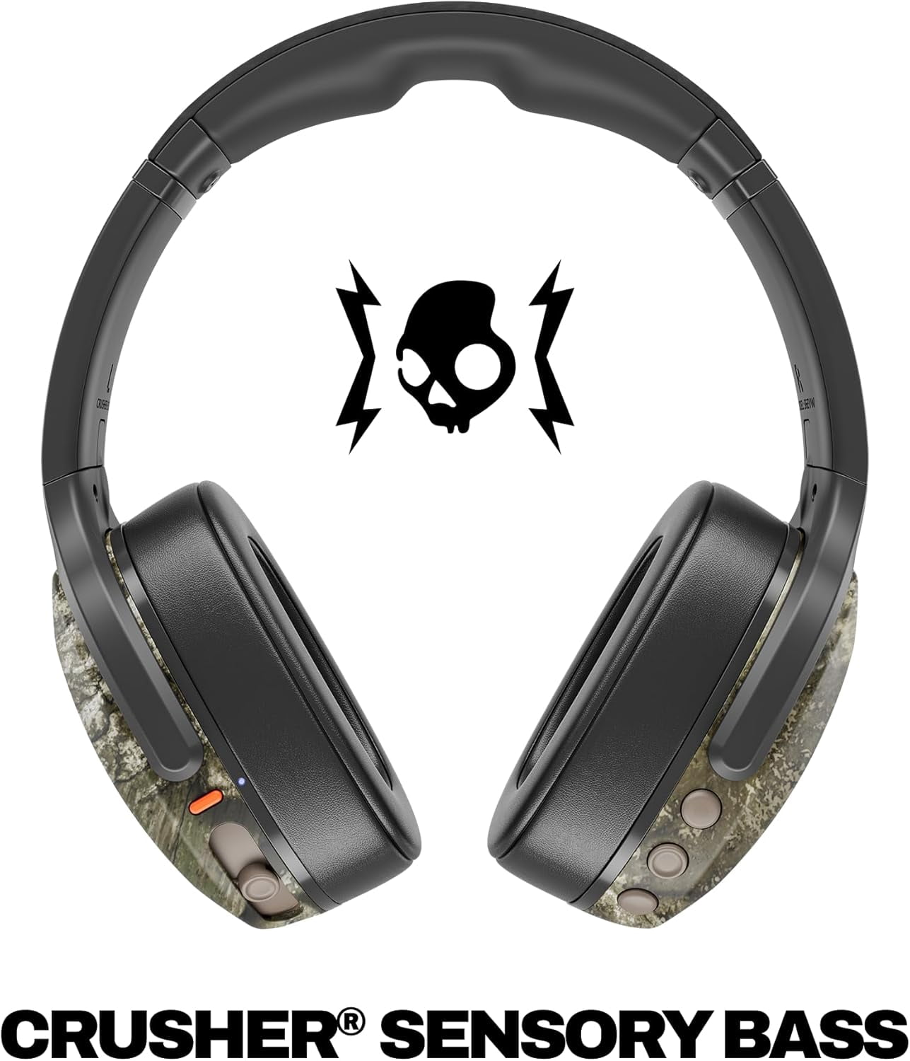 Skullcandy Crusher EVO Over-Ear Headphones, Orange, Large