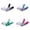 Hot Pink 1PCS & Blue 1PCS & Black 1PCS & Green 1PCS, variant on Vintage Lace Shoulder Bag Summer Straw Handbags for Women 2026 Crochet Kiss Lock Cute Large Tote Purses