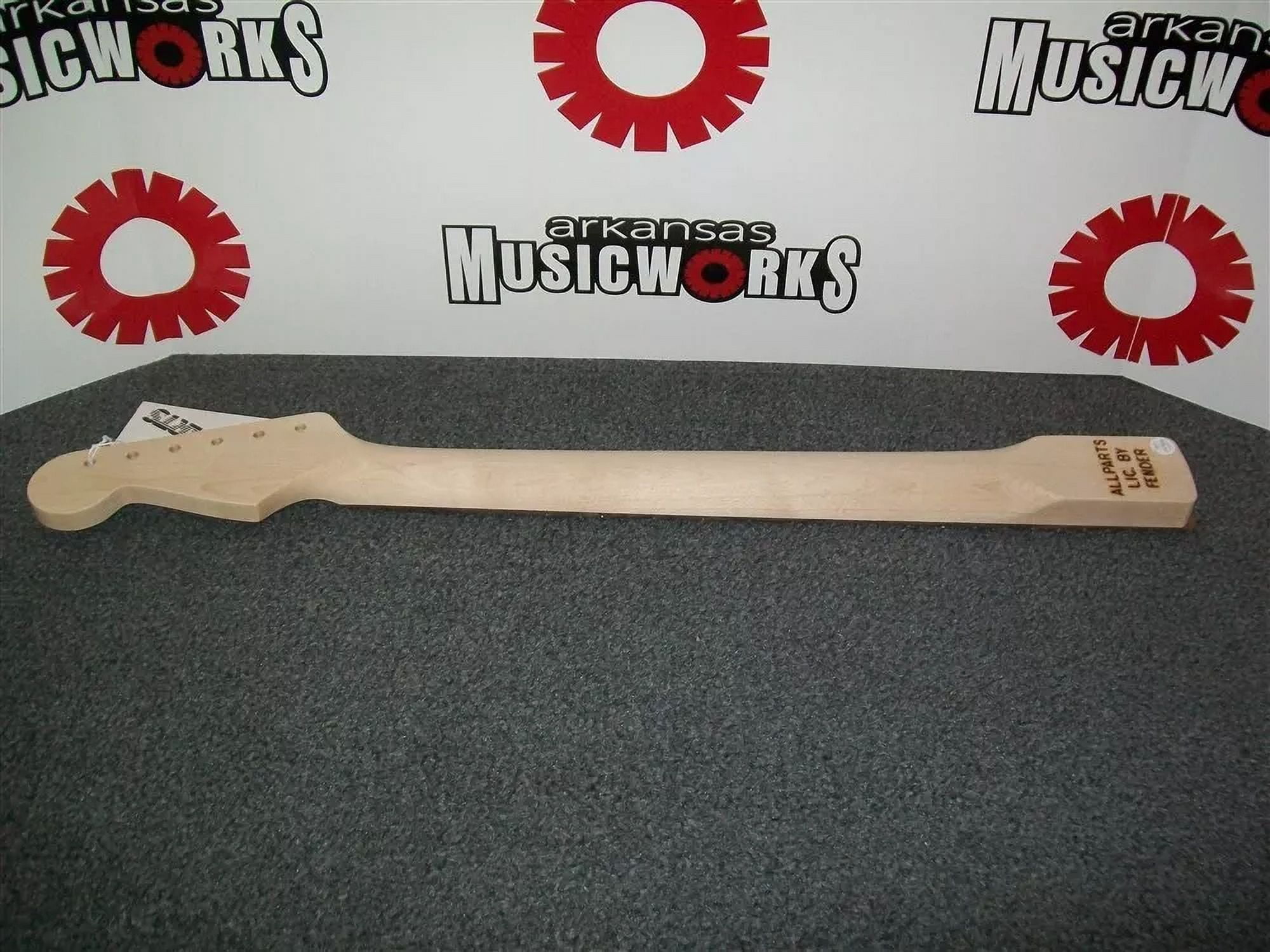 NEW Allparts Fender Licensed Maple Strat Neck, 22 Jumbo Frets, #SRO-W