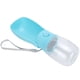 thumbnail image 3 of Botella de agua potable plegable portátil para viajes al aire libre para mascotas de plástico, hervidor para perros y gatos, botella plegable azul, 3 of 5