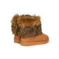 thumbnail image 4 of Mata Round Toe Fluffy Faux Fur Cuff Bootie 20434, 4 of 6