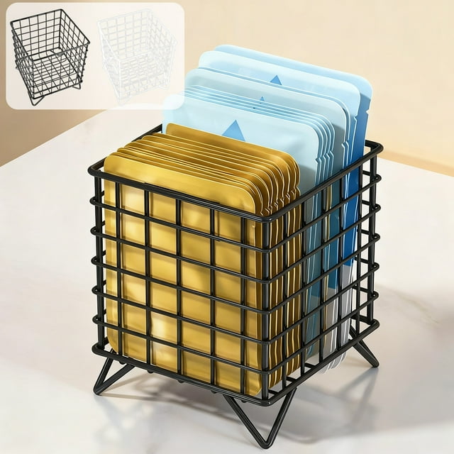 Sentmoon Storage Baskets Baskets for Organizing Coffee Storage Box Fruit Basket Snack Candy Storage Basket Desktop Coffee Table Decoration Ornament