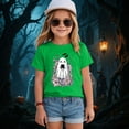 thumbnail image 2 of CAUYDY Boys Girls Halloween Shirts Toddler Short Sleeve Truck Boo Ghost Pumpkin Tee Tops T-Shirts(Green,7-8 Y), 2 of 5