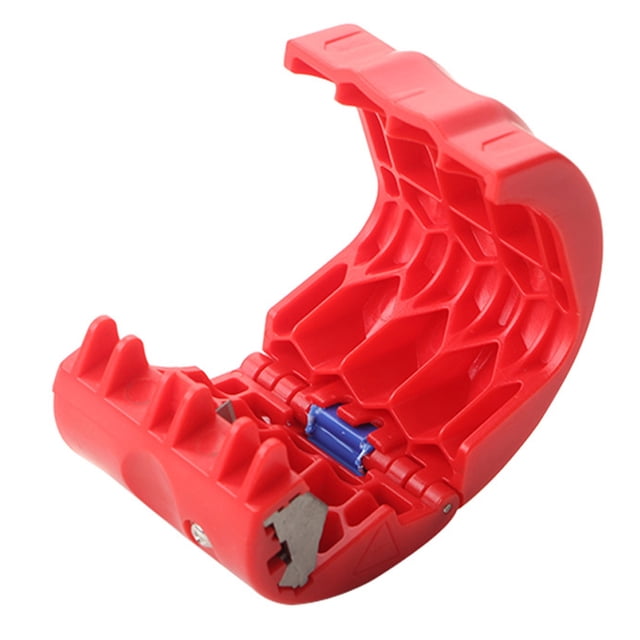 Scienceny Cortador de tubos fácil de corte de precisión rojo para cortes rápidos y precisos en herramienta de conductos eléctricos Herramientas eléctricas