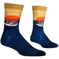 thumbnail image 3 of Cool Socks, Men's Funny Graphic Novelty Sock, Forrest Gump Movie, Adult Large, 3 of 5