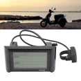 thumbnail image 3 of Electric Bicycle LCD Display Meter, 24V 36V 48V 60V Bike Computer With Waterproof Connector, Multifunctional Ebike LCD Display Control Panel For Electric Scooter, Electric Bicycle, 3 of 8