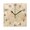 Black, variant on Floral and Butterfly Mix Wall Clock Square Clock Decoration Creative Clock Dual Use Black Pointer 7.78in