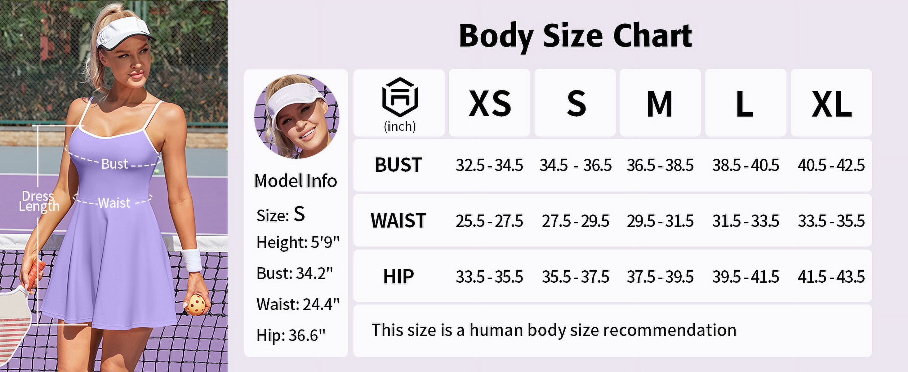 Charmo V Neck Tennis Dress for Womens Backless Workout Golf Dress with Shorts