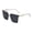 Grey, variant on Siminsem Classic Square Polarized Sunglasses for Men Women, Retro Vintage Sun Glasses, UV Protection Trendy Eyewear for Daily Wear, Black, One Size