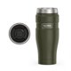 thumbnail image 1 of Thermos Staineless Steel King 16 Ounce Travel Tumbler, Army Green, 1 of 7
