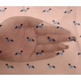 thumbnail image 4 of oneOone Tissu en Mousseline de Viscose Tissu de Décoration pour Chien Teckel Imprimé BTY 42 Pouces de Large, 4 of 4