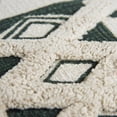 thumbnail image 5 of Rizzy Home Geometric 14" x 26" Down Pillow w/ Textured Cotton Cover-Ivory/Green, 5 of 5