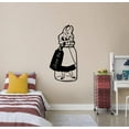 thumbnail image 3 of Alice In Wonderland Cute Alice Silhouette In A Glass Drink Me Cute Wall Sticker Vinyl Decal Home Decor For Boys/Girls Children Bedroom Room Home Bedroom Decoration Sticker Size (30x22 inch), 3 of 3