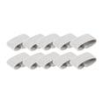 thumbnail image 1 of 10 piezas de sujetadores elásticos para cinturones, trabillas para pantalones, soporte para cinturones. Gris, 1 of 9