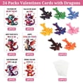 thumbnail image 2 of Tarjetas de San Valentín DAZONGE y juguetes antiestrés de dragón 3D, 2 of 6