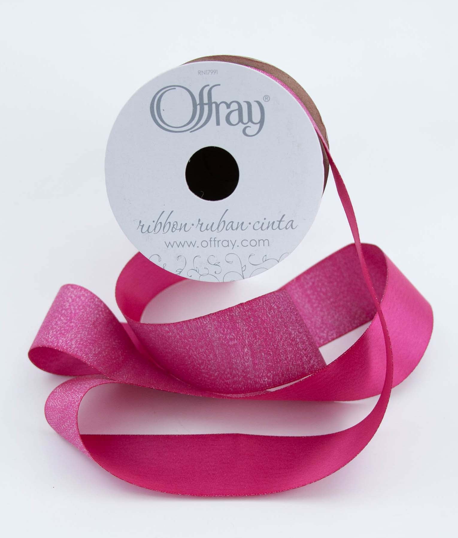 Offray Ribbon, Hot Pink 1 1/2 inch Grosgrain Glitter Polyester Ribbon for  Sewing, Crafts, and Gifting, 9 feet, 1 Each - Yahoo Shopping