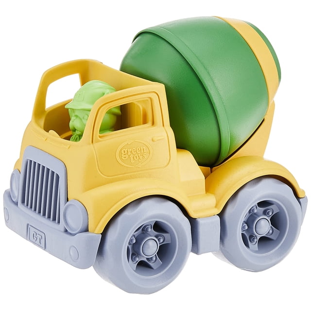 Mezclador Construction Truck Green Toys Verde/Amarillo