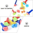 thumbnail image 4 of Esponjas para pintar, estampador de pintura, estampador de esponja para dibujo para niños pequeños (estilo aleatorio), 5 uds., 4 of 6